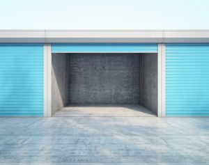 storage unit entrance
