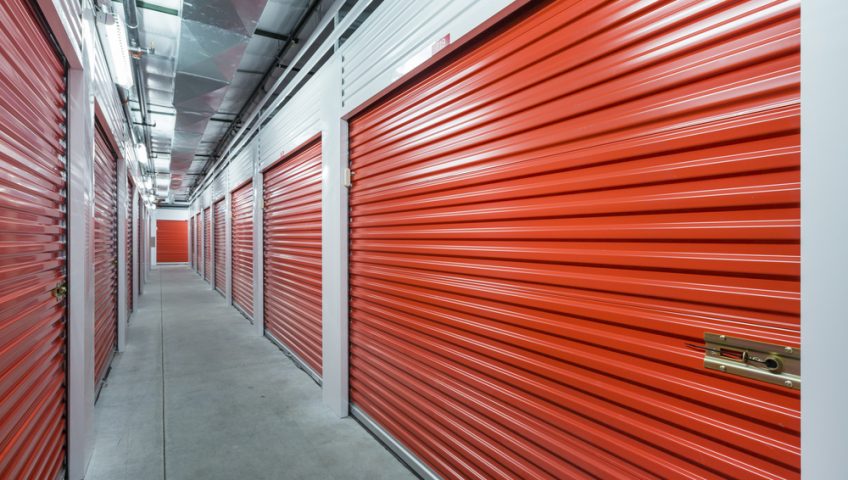 storage space doors lockers